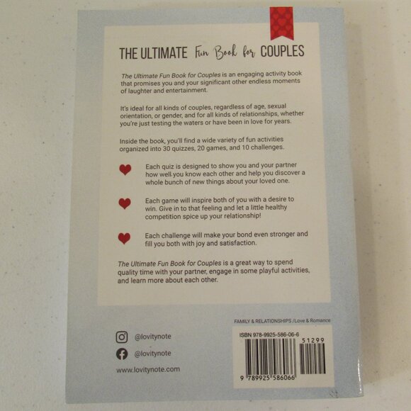 The Ultimate Fun Book for Couples by LovityNote 2020 - Picture 3 of 16